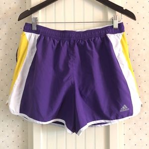 Adidas Women's Purple Running Shorts Size Large